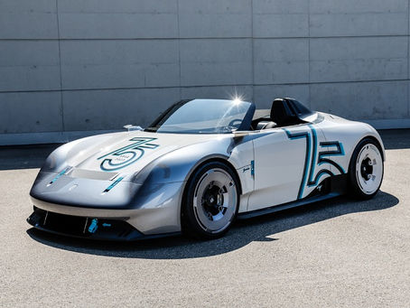 Carros de rua – Porsche Vision 357 Speedster é o encontro entre o purismo e a eletromobilidade