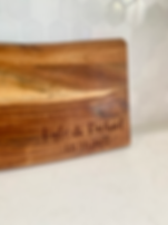 Engraved Serving Board