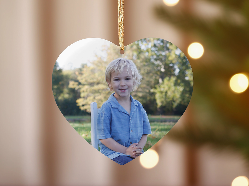 Thumbnail: Ceramic School Photo Ornament