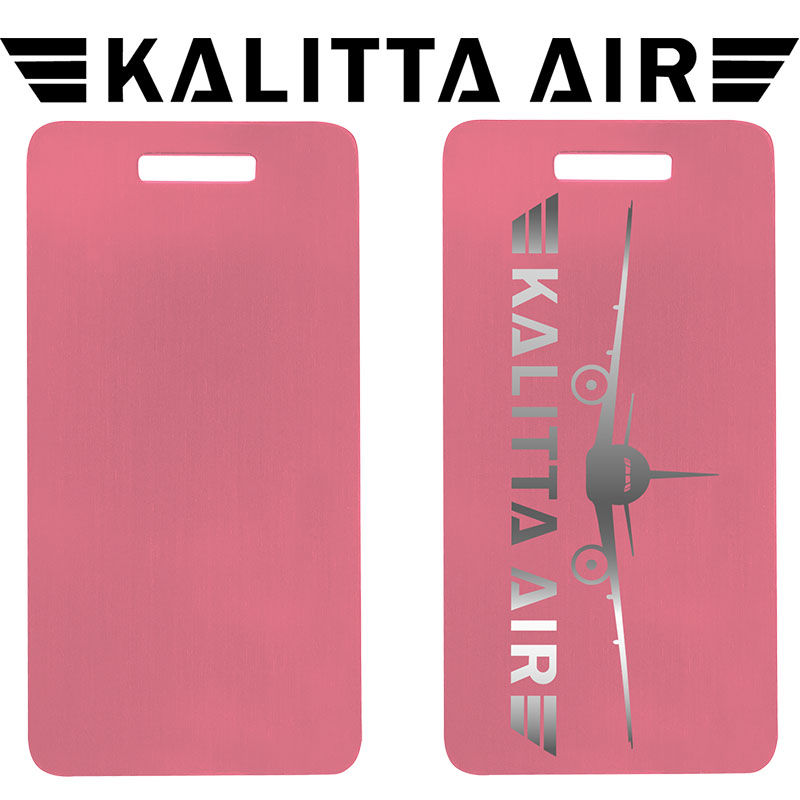 Thumbnail: 777 Pink Kalitta Air Luggage Tag Logo A