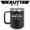 Thumbnail: Black 15 oz Insulated Kalitta Air Mug Logo B