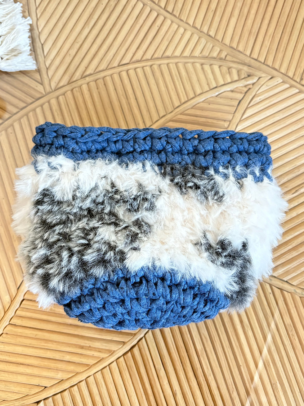 サムネイル： ふわふわ鉢カバー（Blue！）4～5号用