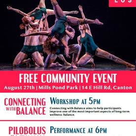 Pilobolus to present performance, workshop in Canton on Aug. 27