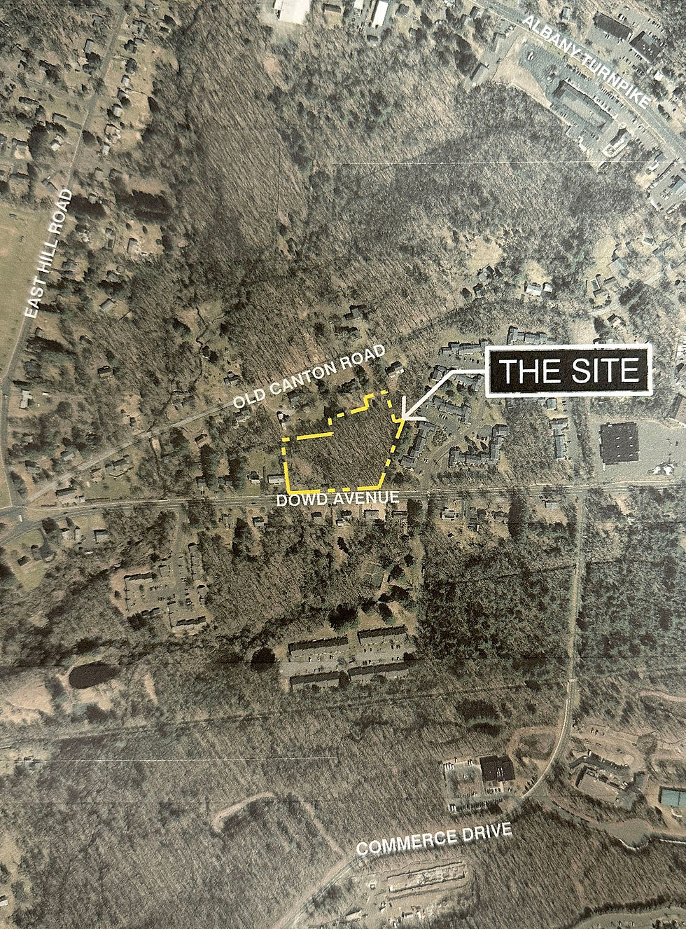 Application seeks approval for 54 apartment units at 3842 Dowd Ave. in