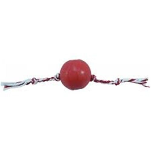 Bola Maciça Corda Lunar 75mm Petinjet Vermelha
