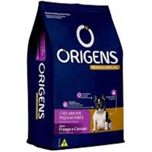 Ração Origens Adulto Raças Pequenas Frango 1kg