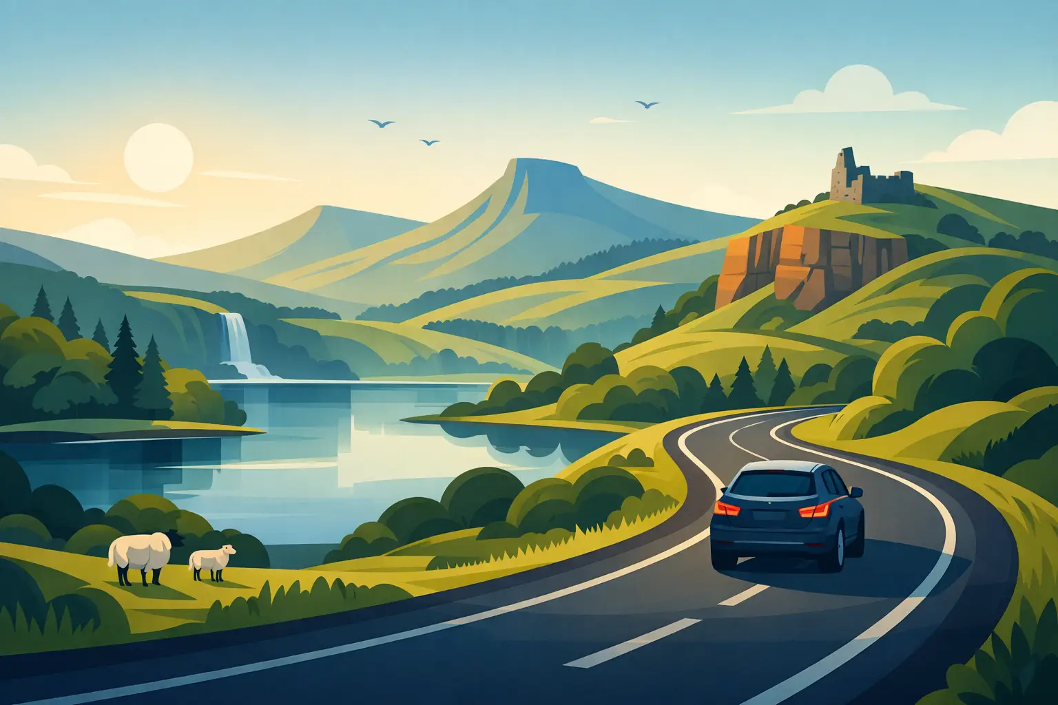 7 Best Brecon Beacons Scenic Drives in Wales