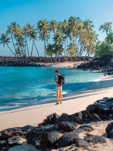 Makalawena Beach, the Big Island's best hidden beach