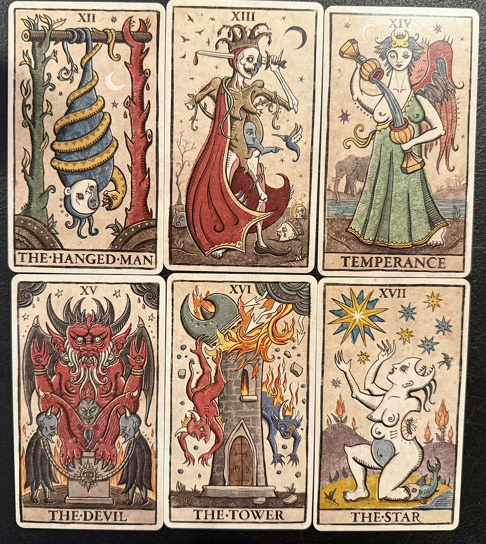Thumbnail: Trionfi Della Luna Tarot (Illustrated Edition)