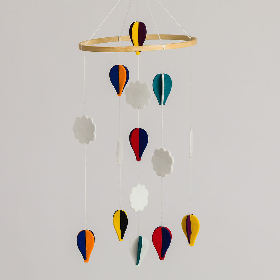 Baby Mobile - Heißluftballon