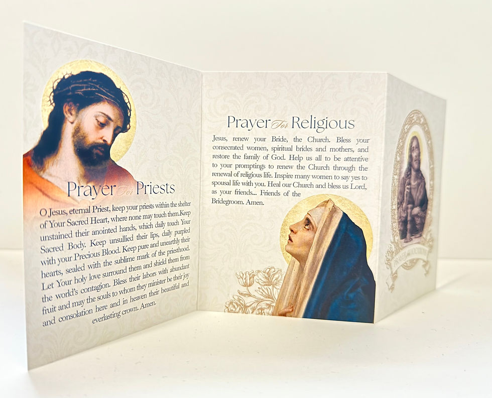Thumbnail: Prayer for Vocations tri-fold