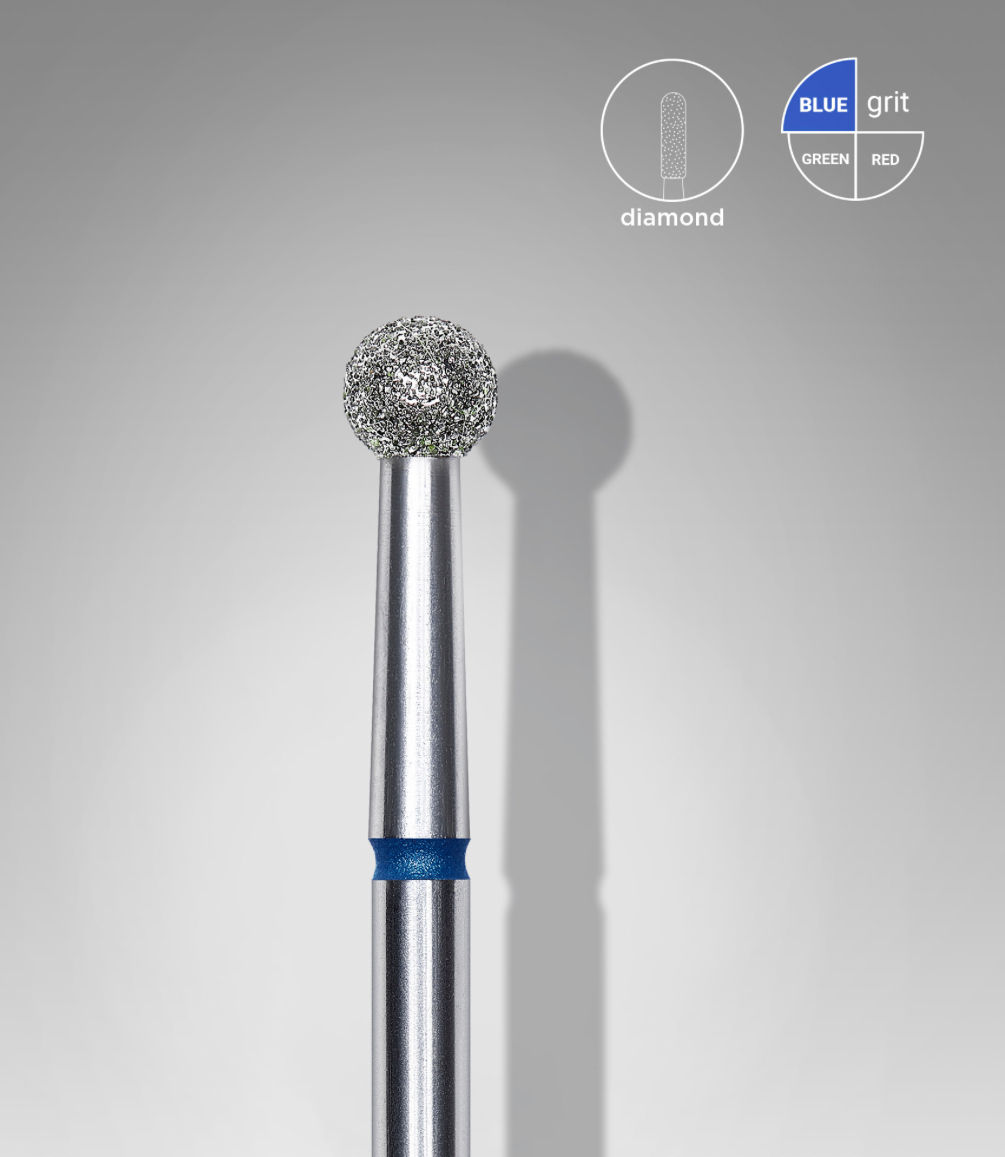 DRILLBIT DIAMOND BALL BLUE R040