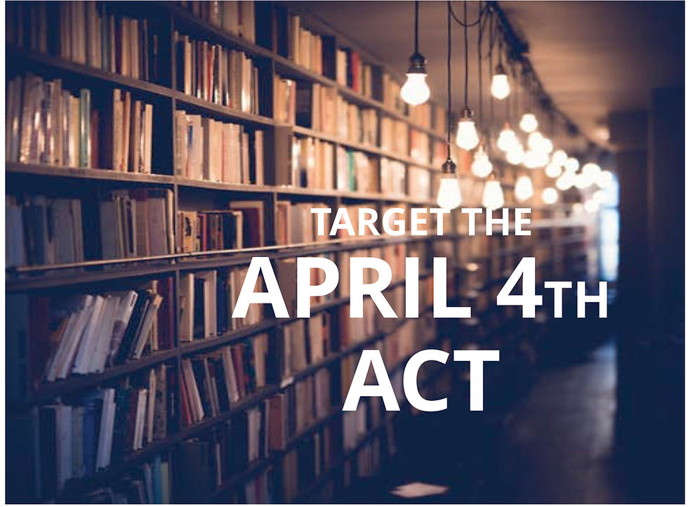 Class #ACT2015 - ACT Prep (Thur Eve/Sat am)