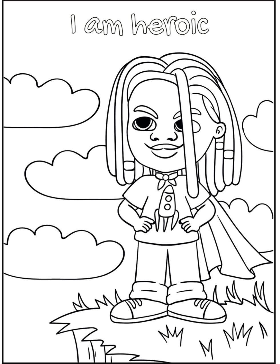 Thumbnail: I Am Me Coloring Book (part 2) Boy