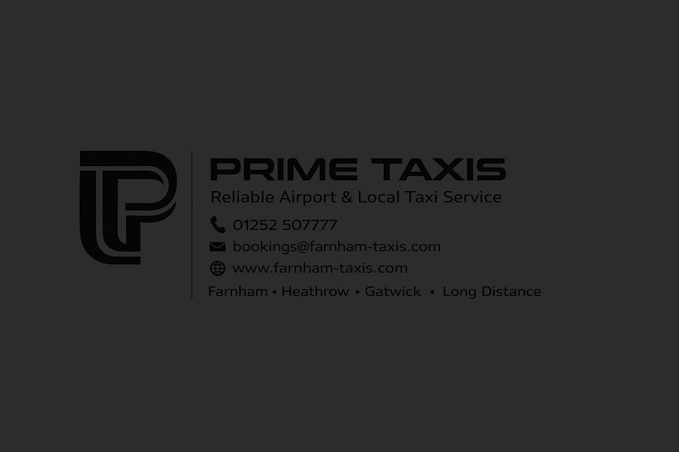 Contact Prime Taxis Farnham