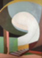 Escalier vert