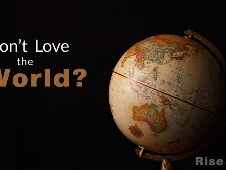 Don’t Love the World?