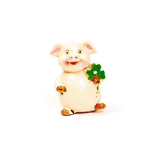 Miniaturbild: Schweinchen, 3cm, aus Polyresin