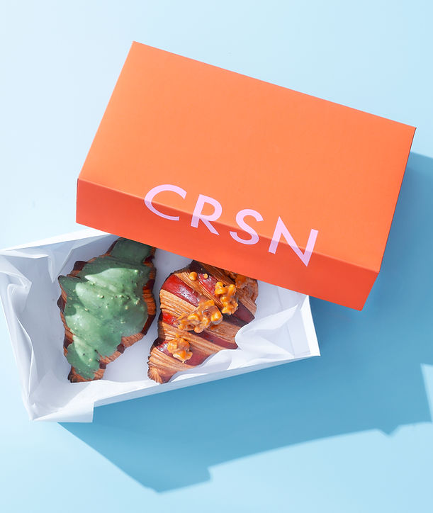 Boîte de croissants