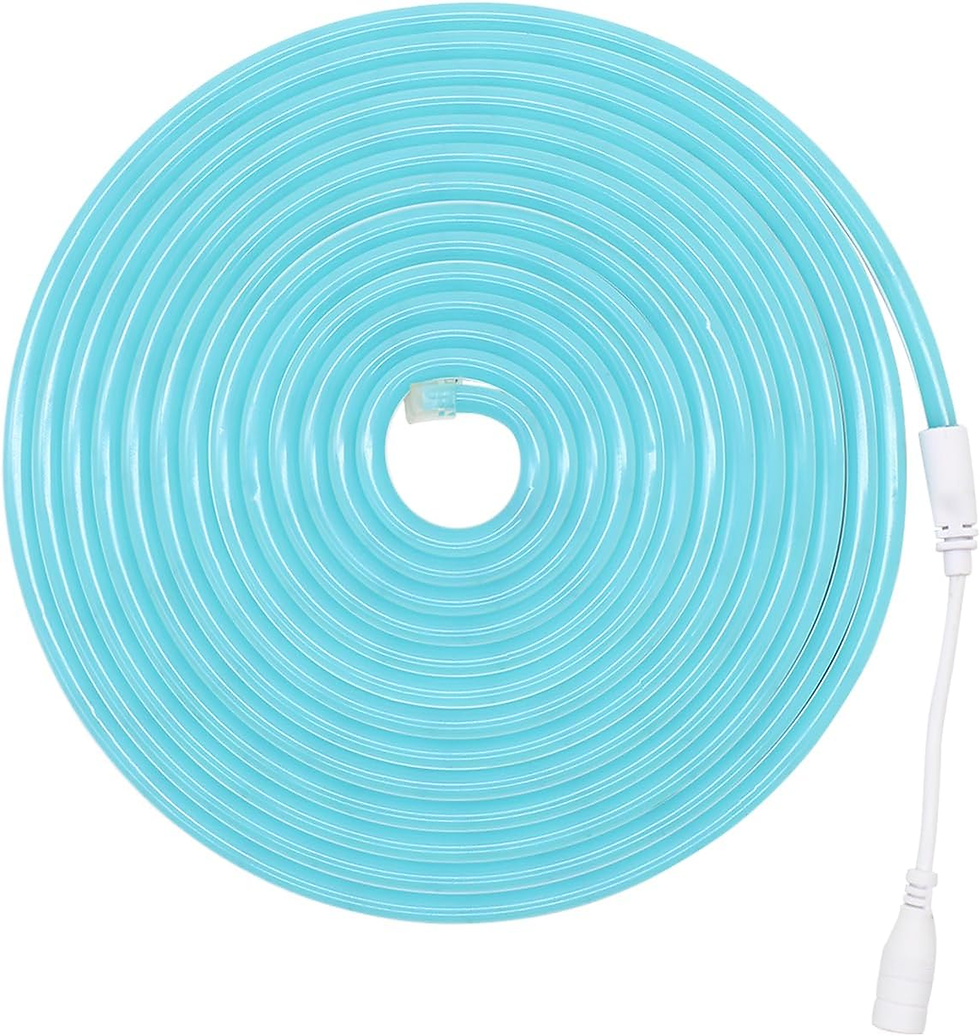 Miniatura: FITA NEON LED BNL-12V-IP65 5M AZUL GELO