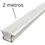 Miniatura: PERFIL EMBUTIR BRANCO 25x17x14 2000MM