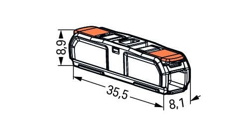 Miniatura: Conector de emenda Inline splicing Wago