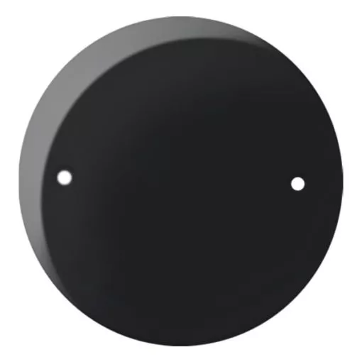 PLACA REDONDA 4" EBONY SLEEK