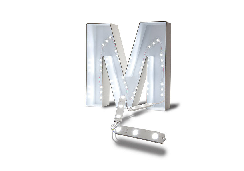 Miniatura: 200 Peças Módulo de LED com lente 3 SMD 2835H IP65 BF