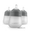 Thumbnail: Nanobebe 3 Pack Silicone Bottles ( 270ml )