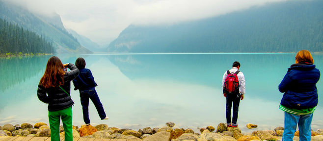 親子5人で巡るロッキー (9月上旬)