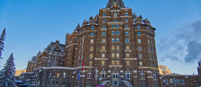 冬 ロッキー観光