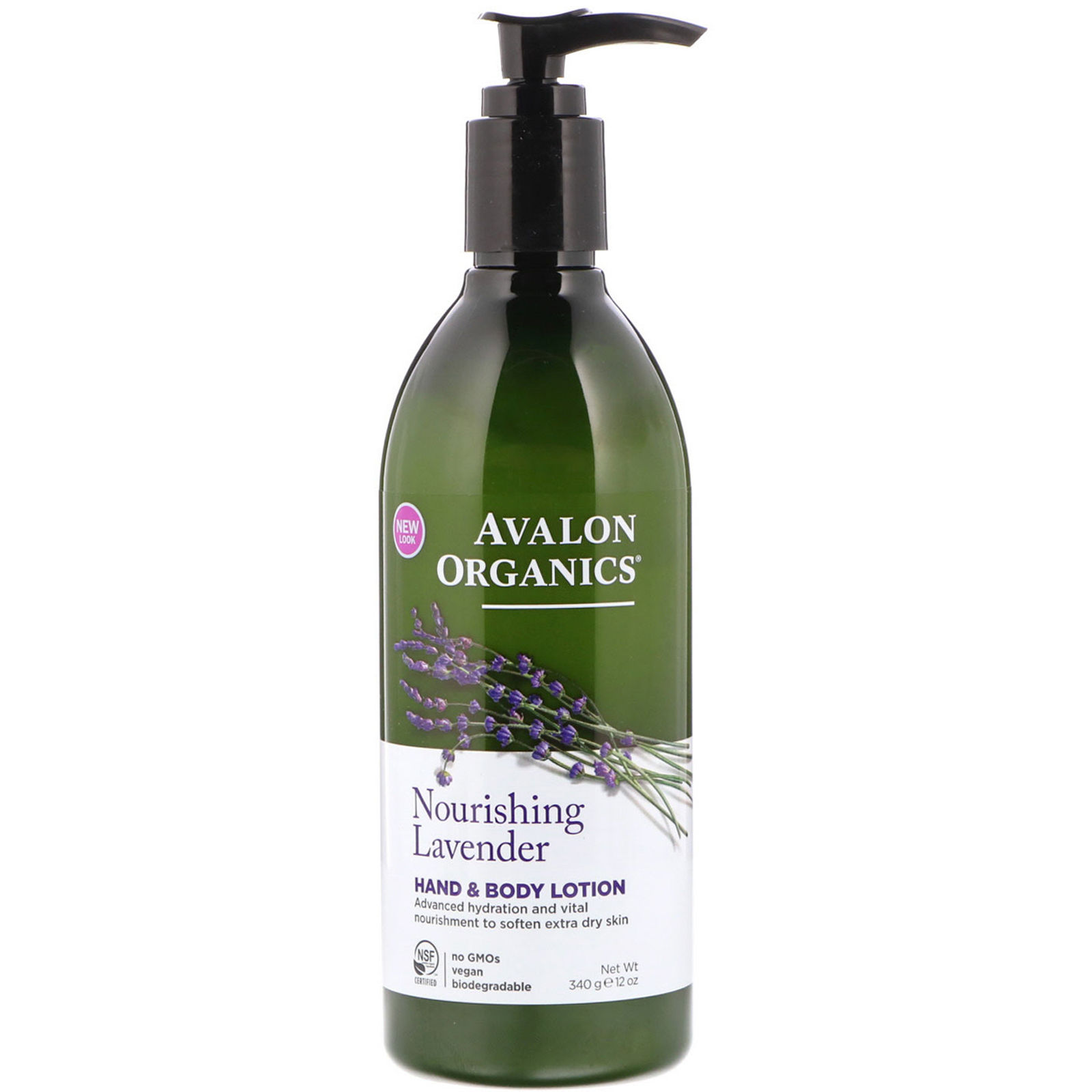 Avalon Organics - Hand & Body Lotion (Lavender) 12 oz