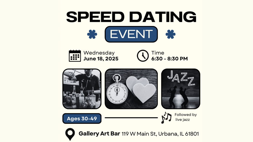 Speed Dating (Ages 30-49)