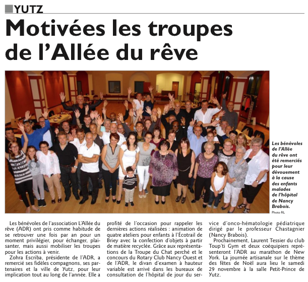 Repas Bénévoles