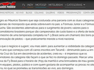 Rodrigo Mattar destaca Fórmula RS em coluna do site Grande Prêmio