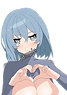 未来スーツ女の子