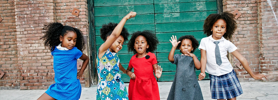 Dança Americano africano Crianças