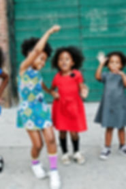 African American Kids Dancing