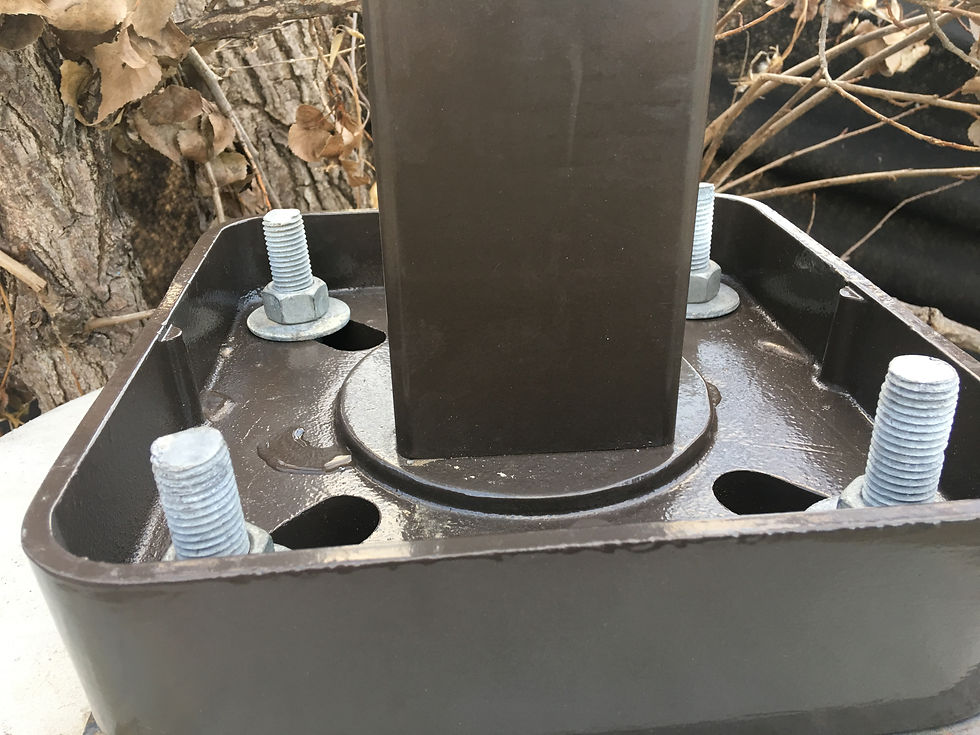 Thumbnail: Aluminum Light Pole ( in Various size and heights )