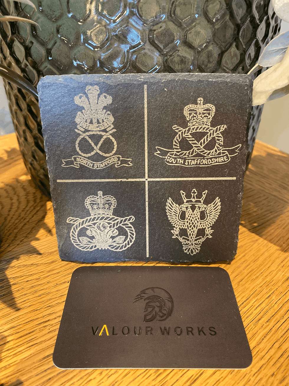 BI-6x Slate Coasters set