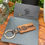 Thumbnail: Engraved Wooden Keyring – Bespoke and Personalised