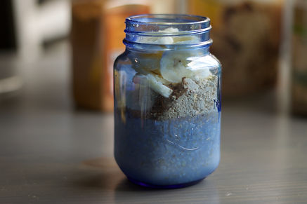 bananabread overnight oatmeal healthy recipe