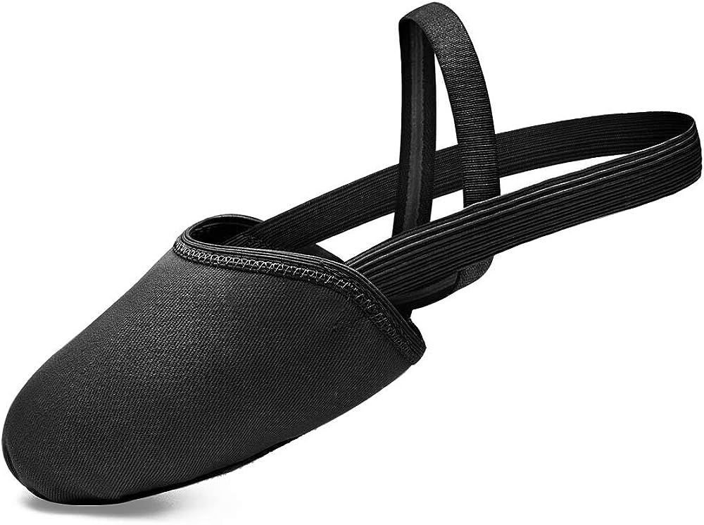 Half Soles Dance Shoes Canvas Lyrical Pirouette Turners Dance Shoes