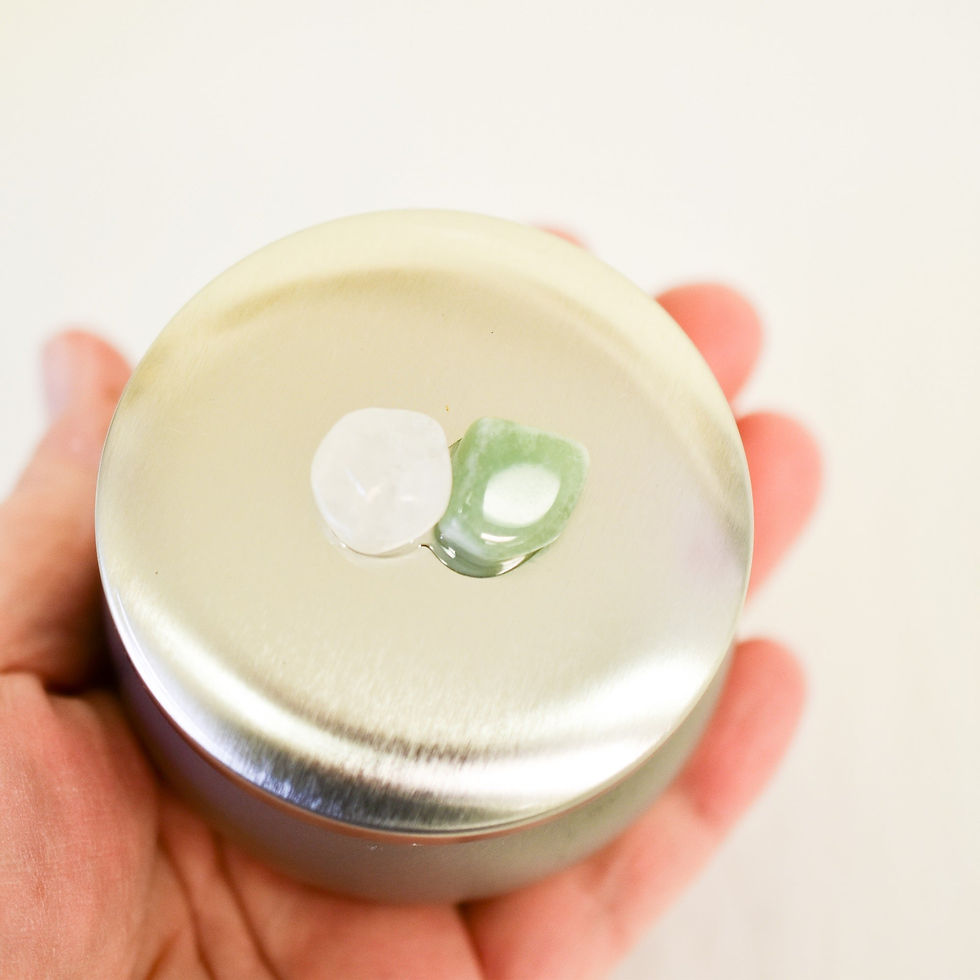 Thumbnail: Handmade Crystal Intention Candles