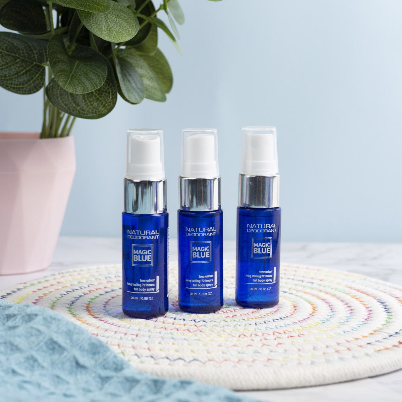 MAGIC BLUE NATURAL DEODORANT