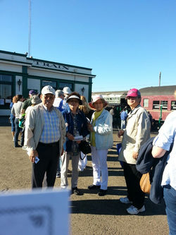 Skunk Train 샘물교회 관광코스 탐험 !!