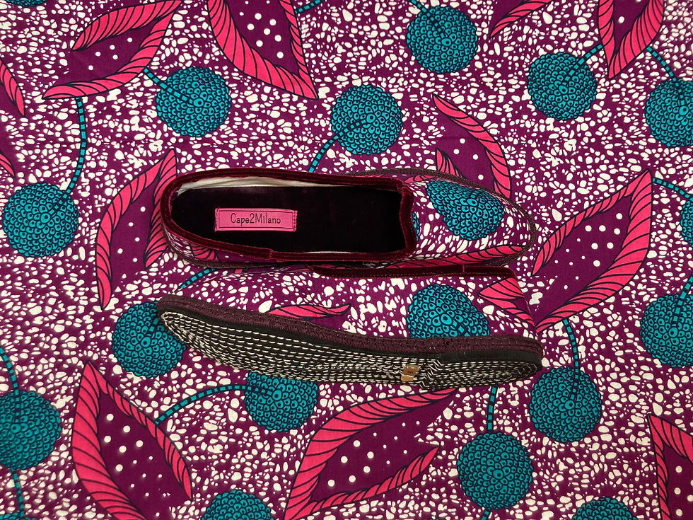 Miniatura: Friulane, Furlane wax, cape2milano, friulane su misura, friulane con tessuti africano, wax fabric, wax fabric shoes, scarpets