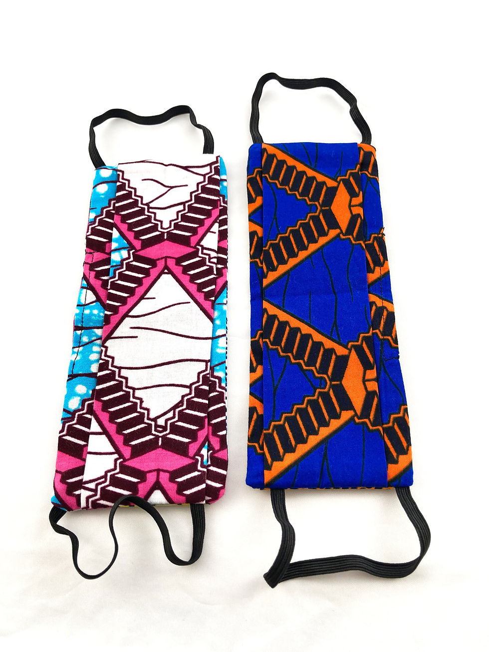 SET di 1 Mascherine reversibile con la borsina