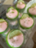 Raspberry Lime Cupcakes