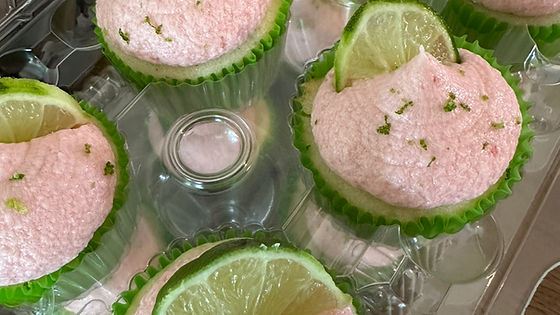 Raspberry Lime Cupcakes